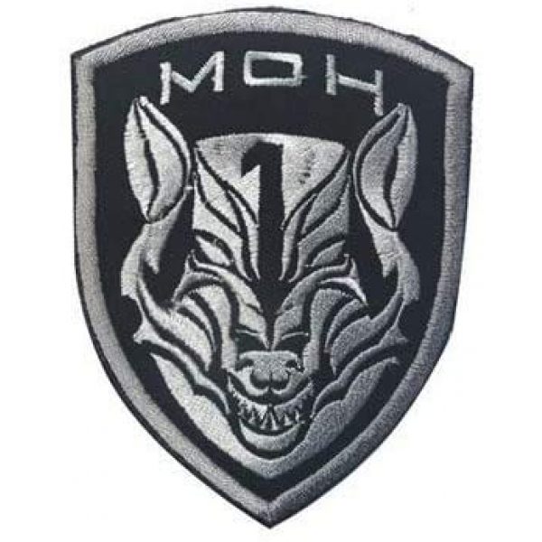 Tactical Embroidery Patch Airsoft Morale Patch 3 Wolfpack Medal of Honor MOH Tactical Embroidery Patch Hook & Loop Morale Patch Military Patch for Clothing Accessory Backpack Armband (3pcs)