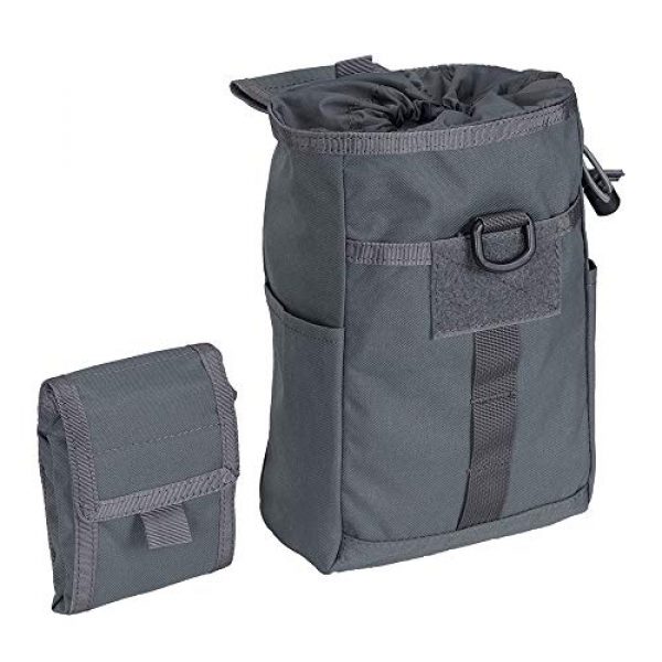 EXCELLENT ELITE SPANKER Tactical Pouch 1 EXCELLENT ELITE SPANKER Molle Dump Pouch Drawstring Magazine Utility Pouch Folding Dump Pouch Waist Bag