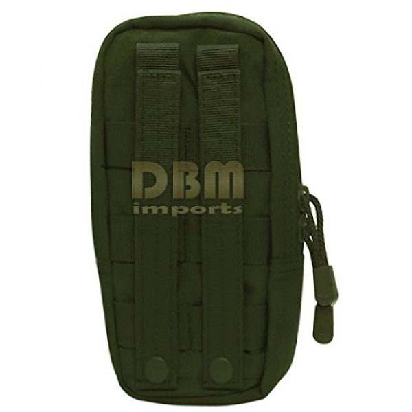 Generic Tactical Pouch 2 OD GREEN Molle Tactical GPS Utility Pouch Side Bag PSP Small Radio Case Cover