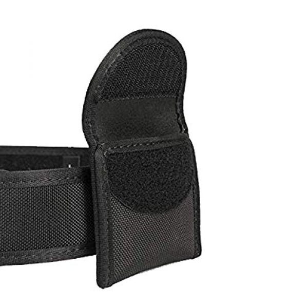 P&Q Tactical Pouch 7 Nylon Glove Pouch Police Firefighter EMS EMT Paramedic Medical Disposable Gloves Holder for 2 and 2.25" Duty Belt