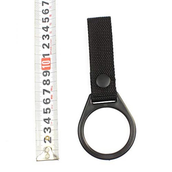 LytHarvest Tactical Pouch 2 LytHarvest Baton Ring Holder, D/C Cell Flashlight Ring Holder