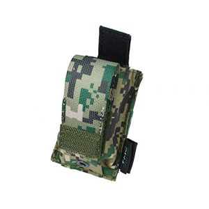 TMC Tactical Pouch 1 TMC Military Tactical AOR 2 MOLLE Single Pistol Pouch Bag for airsoft paintball