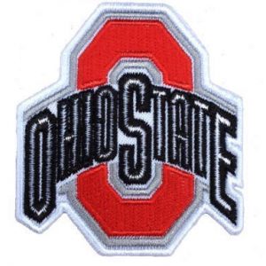Tactical Embroidery Patch Airsoft Morale Patch 1 Ohio State Flag Embroidery Patch Military Tactical Morale Patch Badges Emblem Applique Hook Patches for Clothes Backpack Accessories