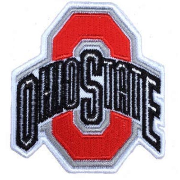 Tactical Embroidery Patch Airsoft Morale Patch 1 Ohio State Flag Embroidery Patch Military Tactical Morale Patch Badges Emblem Applique Hook Patches for Clothes Backpack Accessories