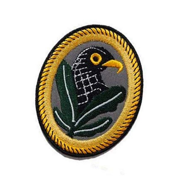Embroidery Patch Airsoft Morale Patch 3 WWII German Sniper"s Cloth Badge German Sniper"s 1ST Class Sniper Military Hook Loop Tactics Morale Embroidered Patch