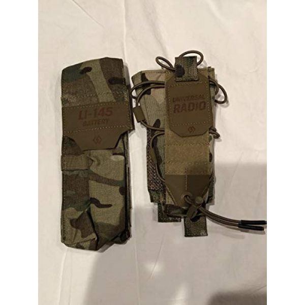 Locknwalk Tactical Pouch 1 Locknwalk L145 UNIVERSIAL Radio and Battery Pouch