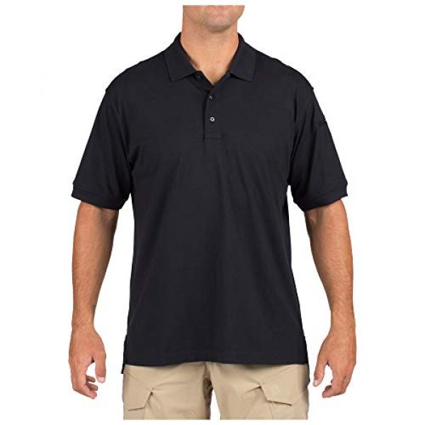 5.11 Tactical Shirt 1 5.11 Tactical Men's Jersey Knit Short Sleeve Shirt, Wrinkle-Resistant Cotton, Pen Pocket, Style 71182