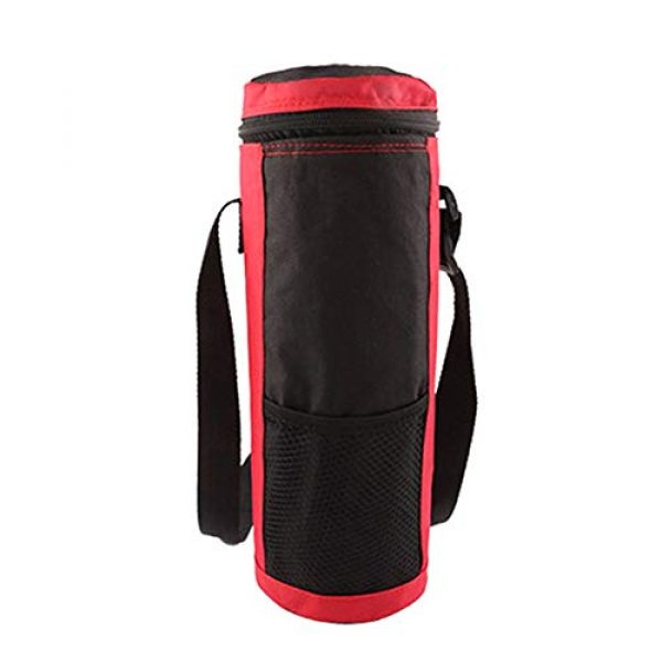 RollingBronze Tactical Pouch 1 RollingBronze Water Bottle Cooler Tote Bag Insulated Holder Carrier Cover Pouch for Travel