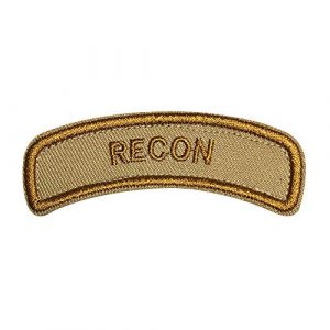 Morton Home Airsoft Morale Patch 1 Morton Home U.S. Army 3" Wide Military Style Tab Patch (Recon)