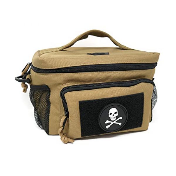 Stinking Patch Co. Airsoft Morale Patch 4 Skull and Crossbones PVC Halloween Tactical Patch | Funny Morale Patch