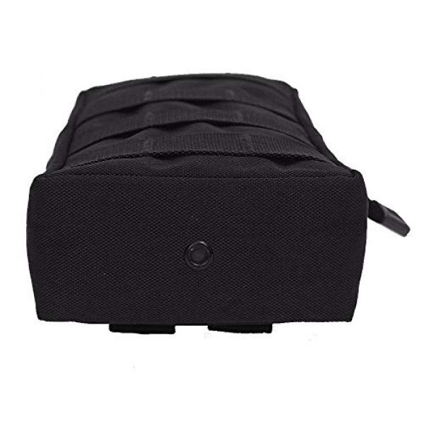 MiOYOOW Tactical Pouch 5 MiOYOOW Tactical Bag, Molle Pouch Compact Tactical Waist Bags Multi-Purpose Compact EDC Utility Tool Organizer Bag