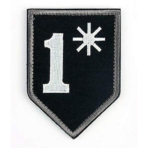 Embroidery Patch Airsoft Morale Patch 1 1 One Ass to Risk Asterisk Military Hook Loop Tactics Morale Embroidered Patch
