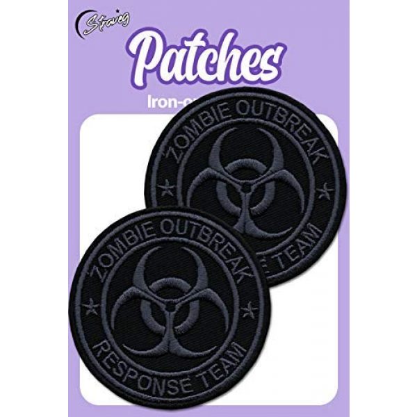 Straveg Airsoft Morale Patch 1 STRAVEG Premium Iron-on Embroidery Decorative Sew-on Patches Appliqu© for Backpack Jeans Jackets Shirts Garments S-95