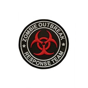 5ive Star Gear Airsoft Morale Patch 1 5ive Star Gear Zombie Outbreak Morale Patches, Multi-Color, One Size