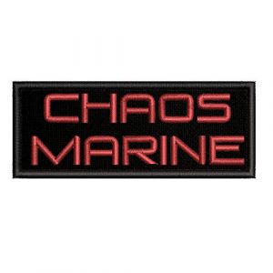 Appalachian Spirit Airsoft Morale Patch 1 Chaos Marine Tactical Saying Morale Military Tag Embroidered Premium Patch DIY Iron-on or Sew-on Decorative Badge Emblem Gear Clothes Appliques