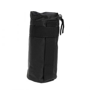 Generic Tactical Pouch 1 Molle Tactical Water Bottle Pouch Bag Military Backpack Accessories Drawstring Open Top Holding Umbrella Sports Bottle Holder Waterproof Pocket
