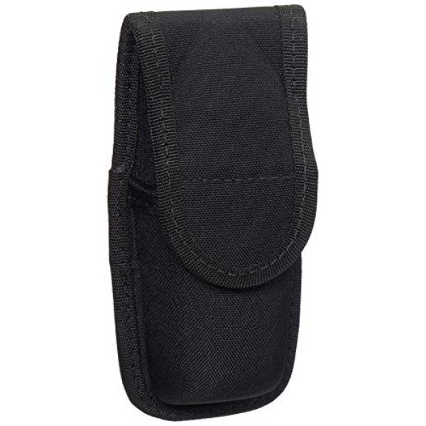 BIANCHI Tactical Pouch 1 BIANCHI, 8007 PatrolTek OC/Mace Spray Pouch, Black, Size Small