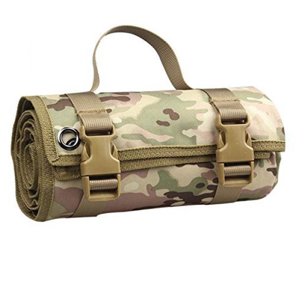 N A Tactical Pouch 1 N A Shooting Mat, Shooting Mat for Range, Shooting Gear Tactical Training Shooting Pad Rool-Up Shooters Mat Non-Slip Durable Shooting Rest