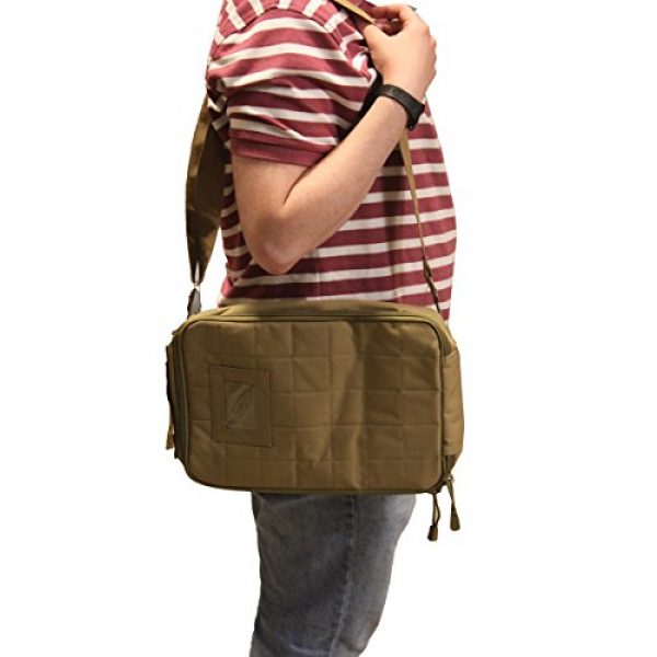 Ultimate Arms Gear Tactical Pouch 2 Ultimate Arms Gear Tactical Coyote Tan Utility Multi Purpose MOLLE Magazine Padded Protective Mag Carrier Pouch Shoulder Strap Messenger Bag Case Universal Rifle Shotgun Pistol Gun
