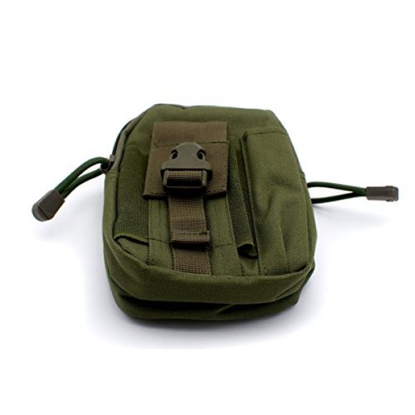 CB Tactical Pouch 5 CB Tactical MOLLE Pouch EDC Utility Waist Belt Gadget Gear Bag Tool Organizer with Cell Phone Holster Holder