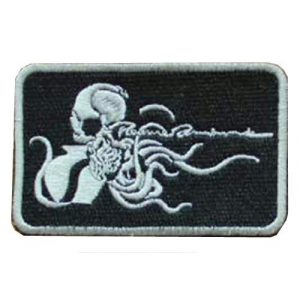 Embroidery Patch Airsoft Morale Patch 1 Metal Gear Solid Octopus Military Hook Loop Tactics Morale Embroidered Patch