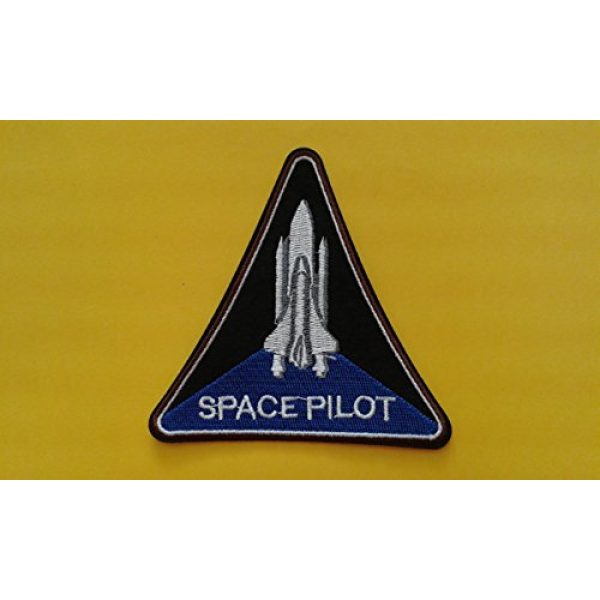 Crests, Insignia, Signs & Symbols Airsoft Morale Patch 2 2 pieces SPACE PILOT Iron On Patch Embroidered Motif Applique NASA USA Space Mission Aeronautical Astronaut Decal 4 x 3.9 inches (10 x 9.8 cm)