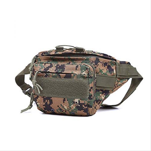 VJRQM Tactical Backpack 2 VJRQM Multi-use Travel Small Oblique Bag Tactical Waist-singball Military Fans Hand Bag Outdoor Men's Small Camouflage Waist Bag A Variety of Colors.