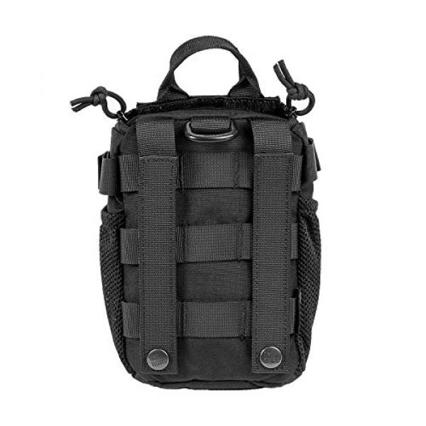 OneTigris Tactical Pouch 7 OneTigris MOLLE Admin Pouch & Empty IFAK Pouch (Black)