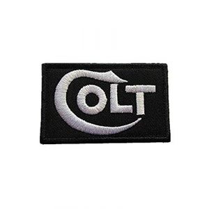 Embroidery Patch Airsoft Morale Patch 1 Colt Firearms 1980 Gun Military Hook Loop Tactics Morale Embroidered Patch