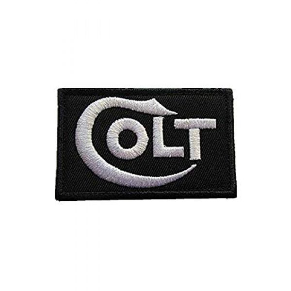 Embroidery Patch Airsoft Morale Patch 1 Colt Firearms 1980 Gun Military Hook Loop Tactics Morale Embroidered Patch