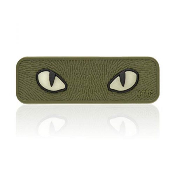 M-Tac Airsoft Morale Patch 1 M-Tac Cat Eyes PVC Morale Patch - Tactical Patch - Hook Fasteners