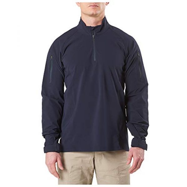 5.11 Tactical Shirt 1 5.11 Tactical Men's Rapid Ops Long Sleeve Quarter Zip Shirt, Military/Law Enforcement, Style 72199