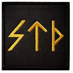 Tactical Embroidery Patch Airsoft Morale Patch 1 Russia FSB ALFA Team Vikings Runs STD Russian Embroidery Patch Military Tactical Morale Patch Badges Emblem Applique Hook Patches for Clothes Backpack Accessories