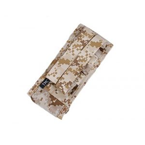 TMC Tactical Pouch 1 TMC AOR 1 Camo Military Tactical C Double M4 Mag Magazine Vertical Pouch Bag
