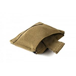 Blue Force Gear Tactical Pouch 1 Blue Force Gear Belt Mounted Ten-Speed Dump Pouch, Small, with Adjustable Belt Loop in Coyote Brown (BT-DP-S-CB)