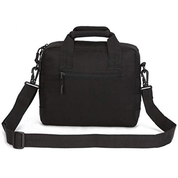 Protector Plus Tactical Pouch 2 Protector Plus Tactical Messenger Bag Men Military MOLLE Sling Shoulder Pack Tool Briefcase Assault Gear Handbags Case Outdoor Utility Carry Satchel (Patch Included)