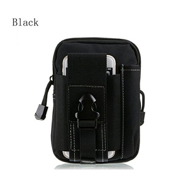 AOCK Tactical Pouch 4 AOCK Multi-Purpose Poly Tool Holder EDC Pouch Camo Bag Military 1000D Nylon Utility Tactical Waist Pack Camping Hiking Pouch