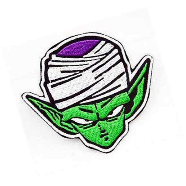 Embroidery Patch Airsoft Morale Patch 2 Dragon Ball Z Dragon Ball Piccolo Military Hook Loop Tactics Morale Embroidered Patch