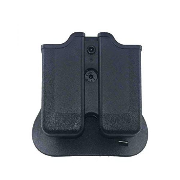Backyard Blasters Tactical Pouch 7 Backyard Blasters Double Magazine Holster, Magazine Pouch fits for SIGP226 and P229, 9mm .40 Double Stack Mag with Adjustable Paddle
