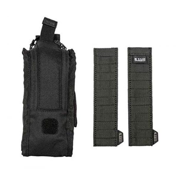 5.11 Tactical Pouch 1 5.11 Tactical Style # 56489 Flex Med Pouch, Includes Extra Flex Hook Adaptor Style # 56480, All in Black
