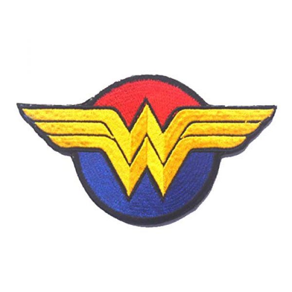 OYSTERBOY Airsoft Morale Patch 1 OYSTERBOY Wonder Woman Super Heroes Symbol Tactical Patch Hook & Loop