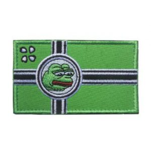 Tactical Embroidery Patch Airsoft Morale Patch 1 Sad Pepe Frog Tactical Embroidery Patch Hook & Loop Morale Patch Military Patch for Clothing Accessory Backpack Armband (color1)