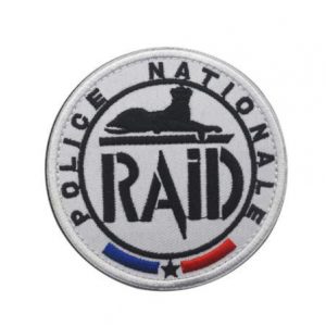 Tactical Embroidery Patch Airsoft Morale Patch 1 France Raid Flag Embroidery Patch Military Tactical Morale Patch Badges Emblem Applique Hook Patches for Clothes Backpack Accessories