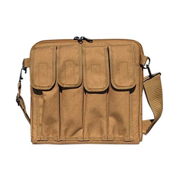 Galati Gear Tactical Pouch 2 Galati Gear Mag Pouch Bag, 9mm, Coyote Brown, GLMP9BAGCB