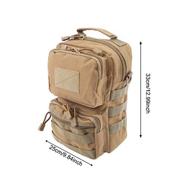 Bediffer Tactical Pouch 6 Bediffer Trekking Lightweight Hiking Waterproof Hiking Backpack for Men & Women