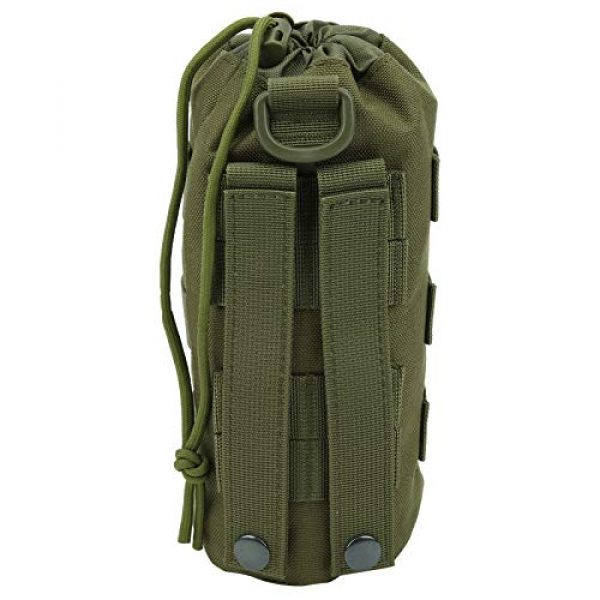 DAUERHAFT Tactical Pouch 5 DAUERHAFT Adjustable Zipper Water Bottle Sleeve Bag,Suitable for Camping,Hiking