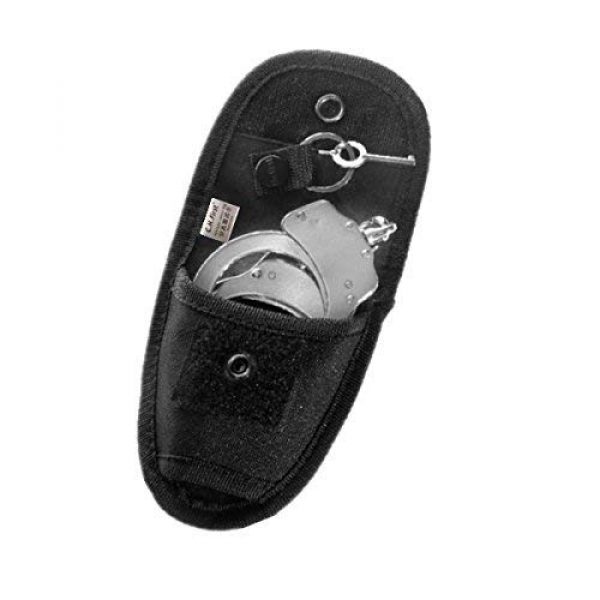 C.H.First Tactical Pouch 1 C.H.First Nylon Handcuff Case with Key Slot & Belt Loop, Police Officer Security Equipment