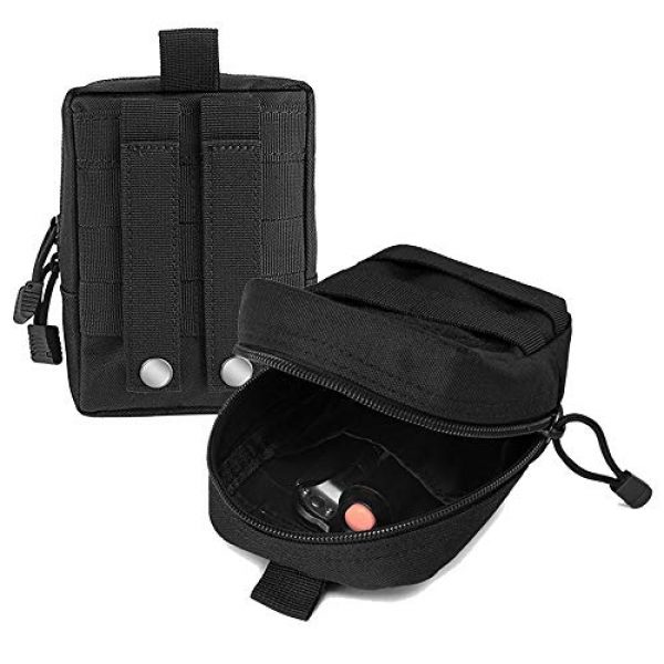Gogoku Tactical Pouch 4 Gogoku Molle Pouch 2 Packs Tactical Molle Pouches Compact Utility EDC Waist Bag Pack