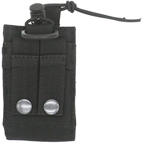 LefRight Tactical Pouch 5 LefRight Adjustable Storage Tools Walkie Talkie Pouch Molle Multi-Functional Tactical Radio Holster Heavy Duty Holder