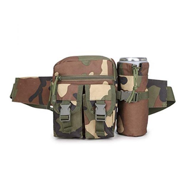 LGL Tactical Pouch 1 Tactical Sling Bag Tactical Belt Bag - Tactical Men Waist Pack Nylon Hiking Water Bottle Phone Pouch Outdoor Sports Army Military Hunting Climbing Camping Belt Bag Tool Pouch Bag Mini Utility Pouch